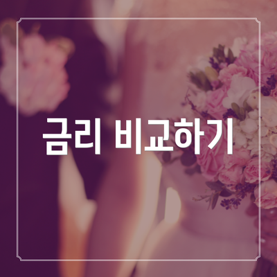 금리 비교하기