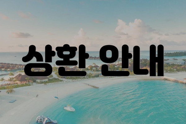 상환 안내