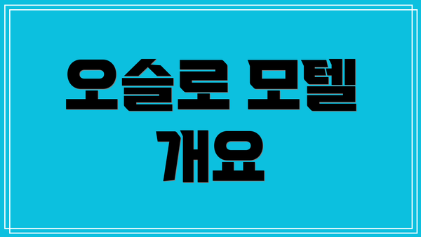 오슬로 모텔 개요