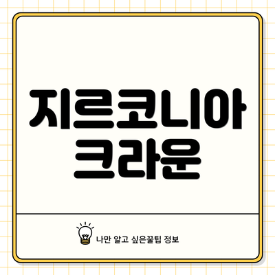 지르코니아 크라운