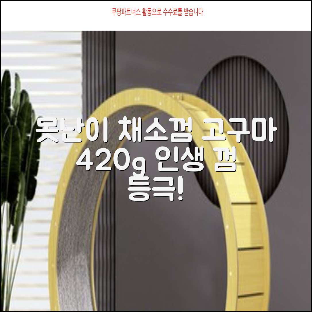 로렌츠 강아지 못난이 채소껌 21p, 고구마, 420g, 1개 추천 리뷰