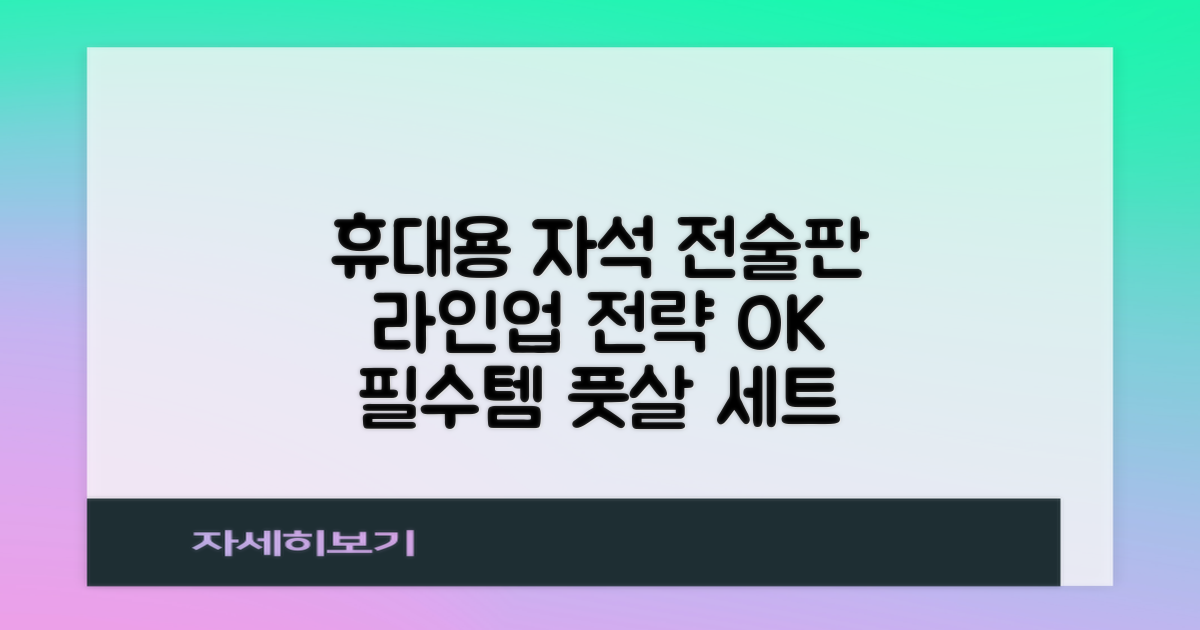 축구 작전판 휴대용 자석 전술 보드 라인업 전략 풋살 전술판 파우치형 세트, 1개 추천 리뷰