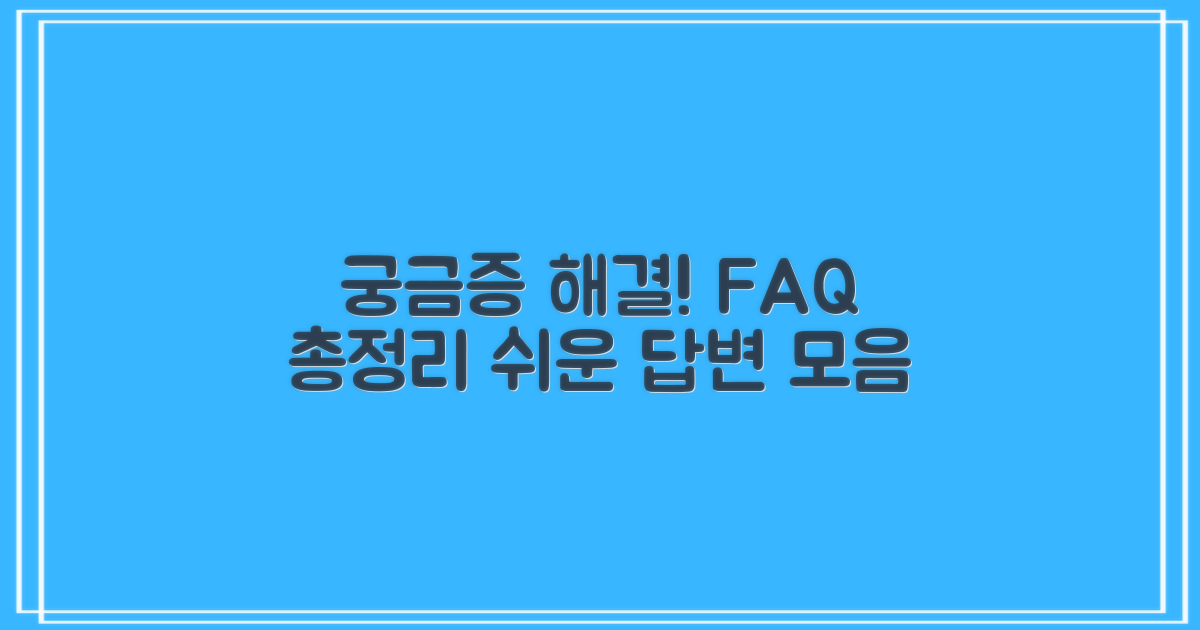 자주 묻는 질문
