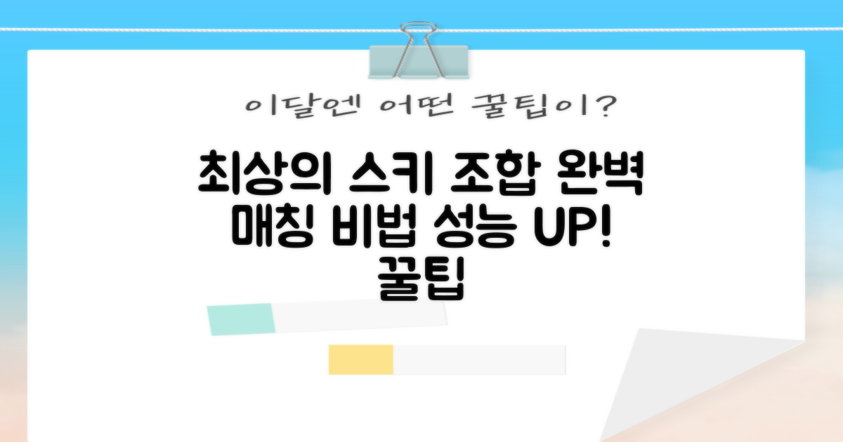 최상의 스키 조합 소개