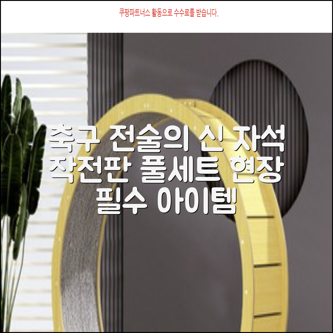축구 작전판 휴대용 자석 전술 보드 라인업 전략 풋살 전술판 파우치형 세트, 1개 추천 리뷰